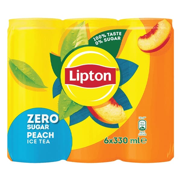Ice Tea Μαύρο Τσάι Ροδάκινο Lipton Παγωμένο Τσάι