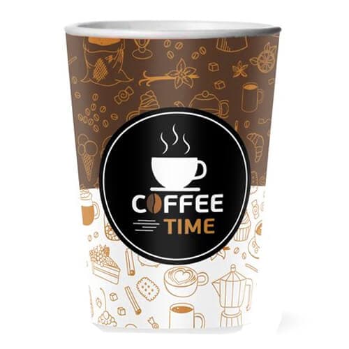 Ποτήρι Χάρτινο Coffee Time Double Wall Ποτήρια Χάρτινα