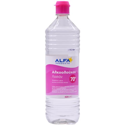 Αλκοολούχος Λοσιόν Alfa 70% Απολυμαντική Λοσιόν
