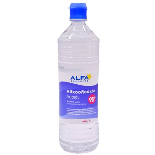Αλκοολούχος Λοσιόν Alfa 420ml Αλκοολούχος Λοσιόν
