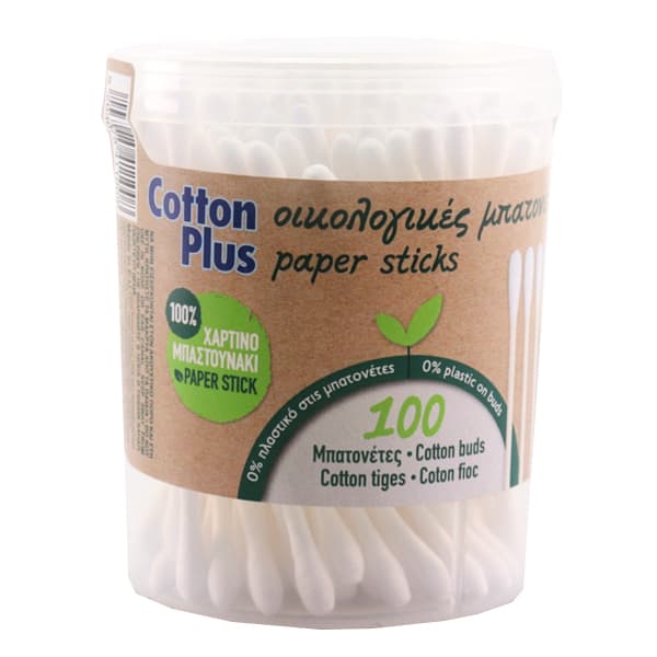 Ωτοκαθαριστές Cotton Plus Μπατονέτες