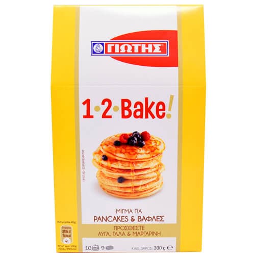 Μείγμα Pancakes Βάφλες Γιώτης Αλεύρι Σιμιγδάλι Φαρίνα