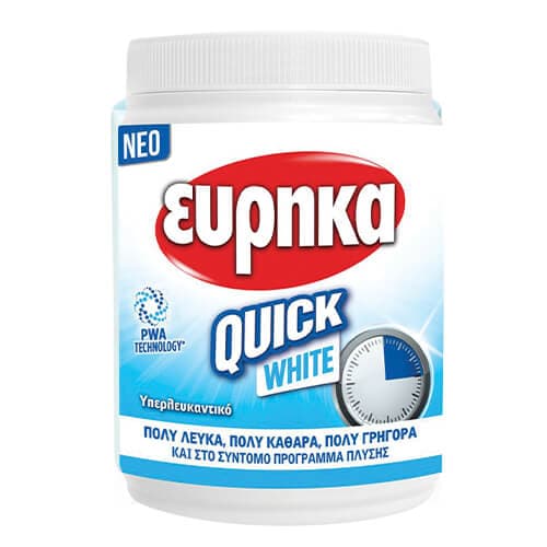 Σκόνη Quick White Εύρηκα Λευκαντικά