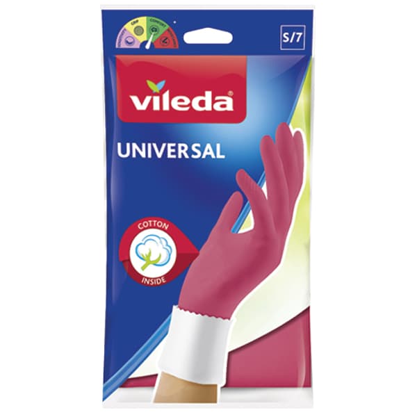 Γάντια Universal Ροζ Small Vileda Γάντια Κουζίνας