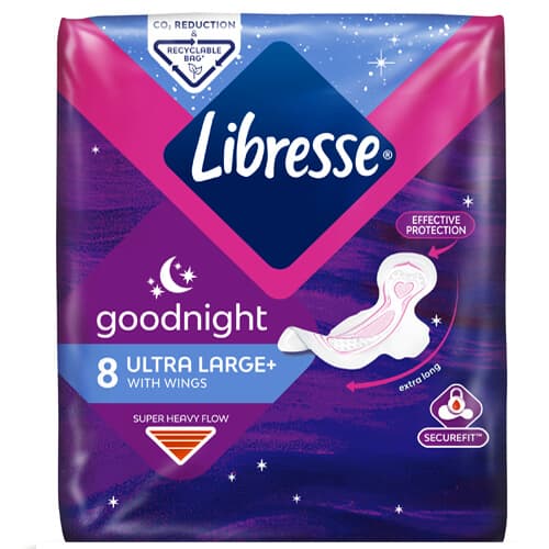 Σερβιέτες Libresse Ultra Night νυχτερινές
