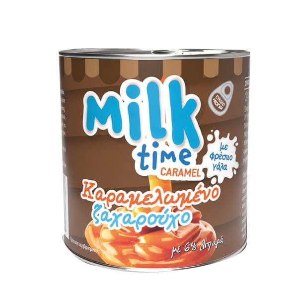 Καραμελωμένο Ζαχαρούχο Γάλα Milk Time Γάλα
