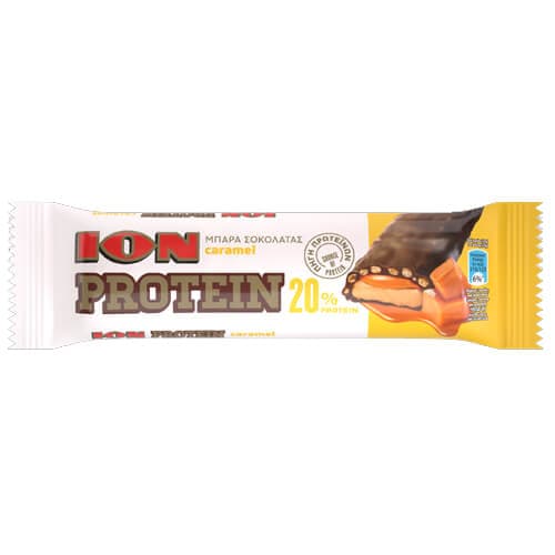 Μπάρα Σοκολάτας Protein ΙΟΝ Καραμέλα Μπάρα Δημητριακών