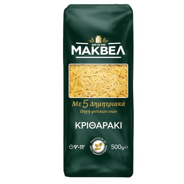 Κριθαράκι 5 Δημητριακών Μακβέλ Δημητριακά