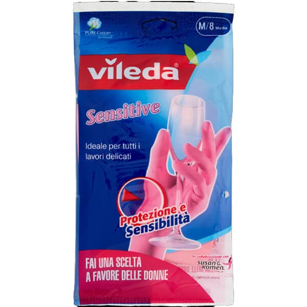 Γάντια Κουζίνας Sensitive Vileda Medium Γάντια Κουζίνας