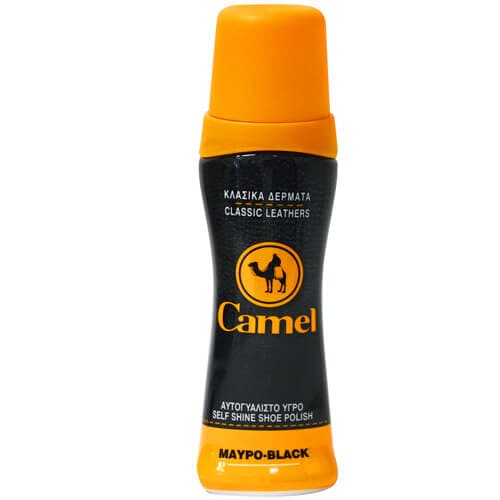 Υγρό Δέρμα Παπουτσιών Camel Μαύρο