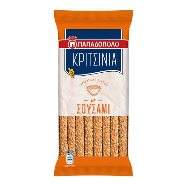 Κριτσίνια Σουσάμι Παπαδοπούλου Κριτσίνια