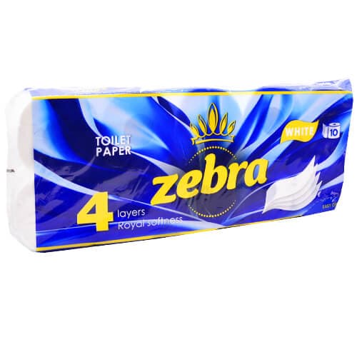 Χαρτί Υγείας Zebra Χαρτικά