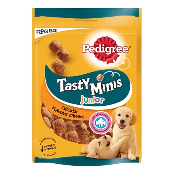 Pedigree Tasty Minis Junior Κοτόπουλο Σνακ Σκύλου
