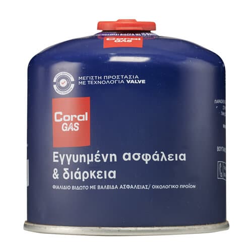 Φιαλάκια Coral Gas με Βαλβίδα Φιαλάκια Υγραερίου