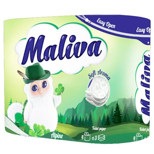Maliva Χαρτί Υγείας Alpine Χαρτί Υγείας