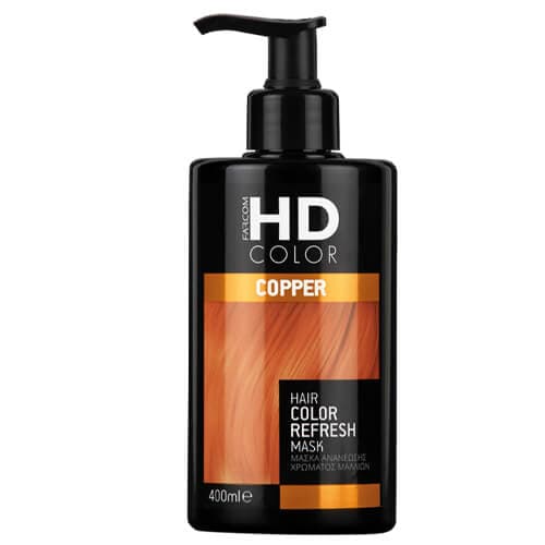 Μάσκα Ανανέωσης Χρώματος Farcom Hd Copper ΜΑΣΚΕΣ ΜΑΛΛΙΩΝ
