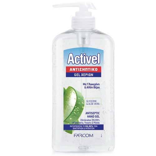 Gel Καθαρισμού Χεριών Farcom Activel Αντισηπτικό Χεριών