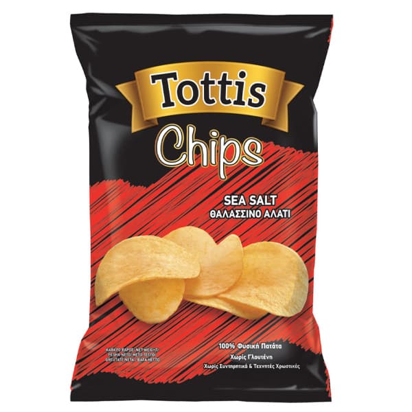 Chips Tottis Αλάτι Πατατάκια