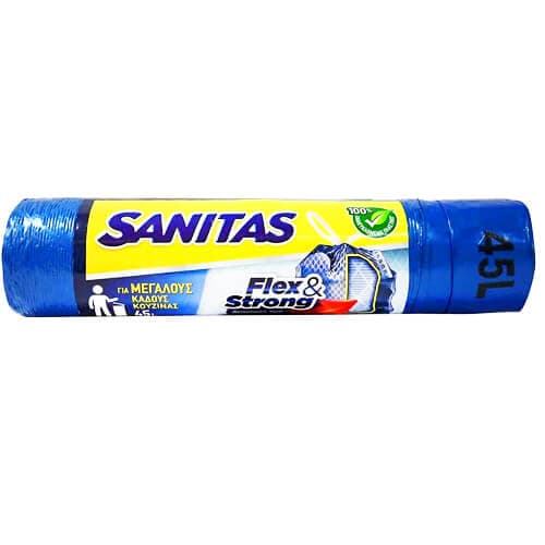 Σακούλα Απορριμμάτων Αρωματική Sanitas Σακούλες Απορριμμάτων