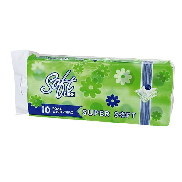 Χαρτί Υγείας super Soft Softcare Χαρτιά Υγείας