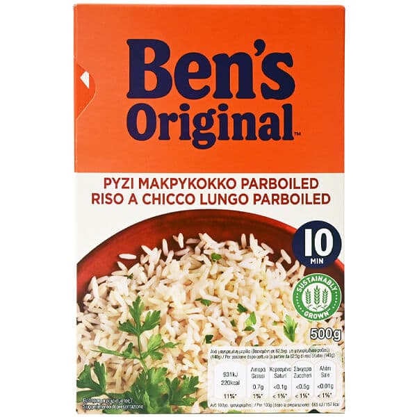 Ρύζι Μακρυκόκκο Bens Original Ρύζι