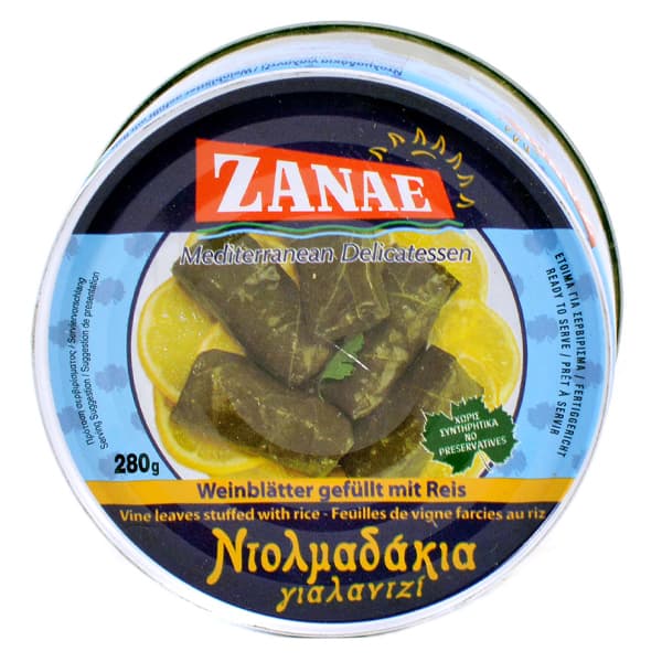 Ντολμαδάκια Ζαναέ 280gr Κονσέρβες