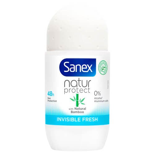 Roll-ον Sanex Bamboo Invisible Fresh Αποσμητικό Roll On