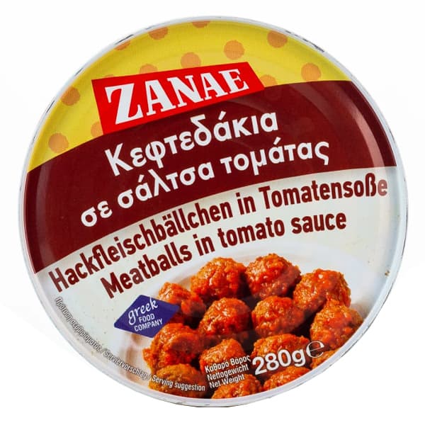 Κεφτεδάκια Με Σάλτσα Τομάτας Ζαναέ Κεφτεδάκια