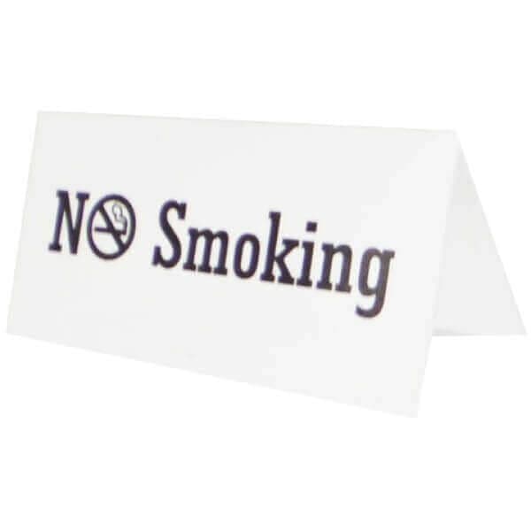 Σήμανση Pg Λευκό No Smoking Πινακίδα Σήμανσης