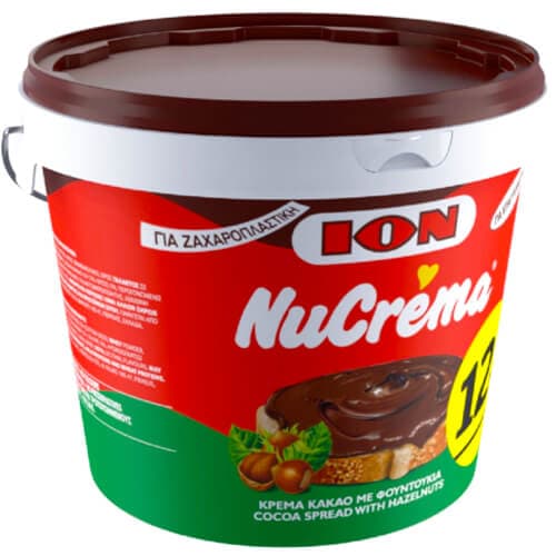 Ιόν Nucrema Ζαχαροπλαστικής Πραλίνες