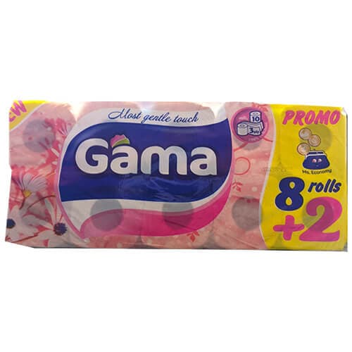 Gama Χαρτί Υγείας Ρολό 3φυλλο Χαρτί Υγείας 3φυλλο