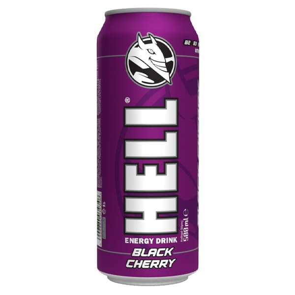 Energy Drink Hell Black Cherry Energy Drinks
