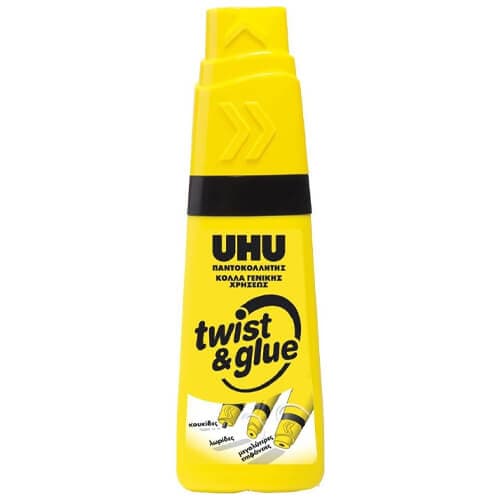Κόλλα Uhu Twist and Glue Κόλλες Στιγμής