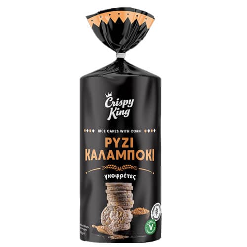 Ρυζογκοφρέτες Καλαμπόκι Crispy King Ρυζογκοφρέτες