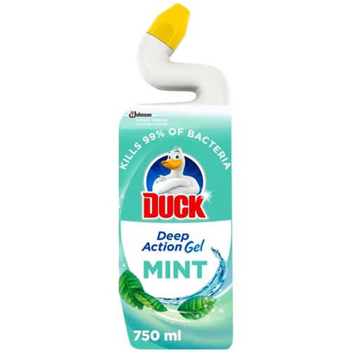 Gel Deep Action Φρεσκάδα Μέντας Duck Καθαριστικά Μπάνιου WC