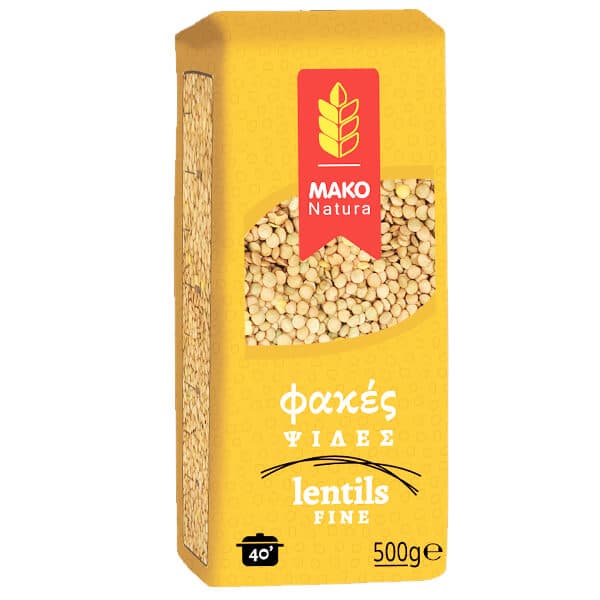 Μακό Φακές Ψιλές Όσπρια
