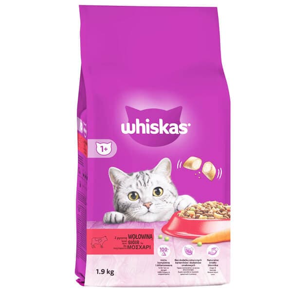 Γατοτροφή Κροκέτα Μοσχάρι Whiskas ΓΑΤΟΤΡΟΦΕΣ
