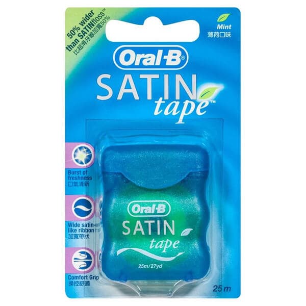 Οδοντικό Νήμα Satin Tape Oral-B Στοματικής Υγιεινής