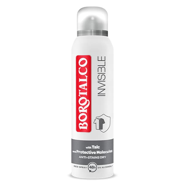 Deo Spray Borotalco Invisible Αποσμητικό Σώματος
