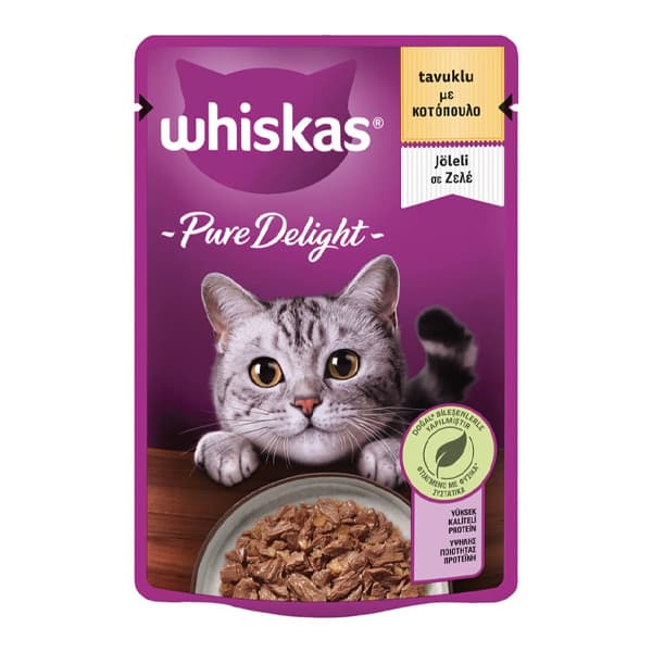 Γατοτροφή Pure Delight Κοτόπουλο Whiskas Γατοτροφή Κοτόπουλο