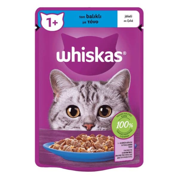 Γατοτροφή Whiskas Pure Delight Τόνος Γατοτροφές