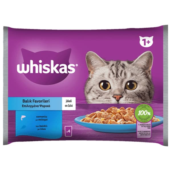 Γατοτροφή Ψαρικά Whiskas Γατοτροφή