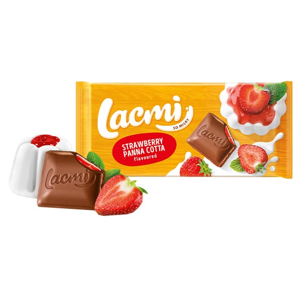 Σοκολάτα Roshen Lacmi Σοκολάτα Φράουλα