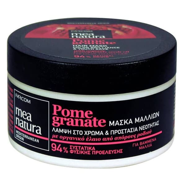 Μάσκα Μαλλιών Pomegranate Farcom Mea Natura ΜΑΣΚΕΣ ΜΑΛΛΙΩΝ