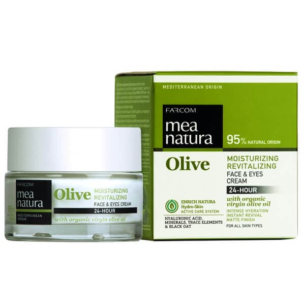 Ενυδατική Κρέμα Farcom Mea Natura Olive Ενυδατική