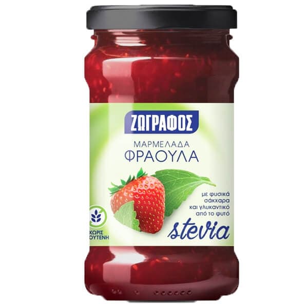 Μαρμελάδα Με Στέβια Φράουλα Ζωγράφος Μαρμελάδα Φράουλα