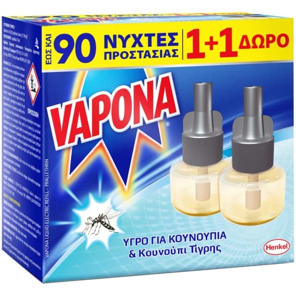 Εντομοαπωθητικό Υγρό Refill Vapona Εντομοαπωθητικά