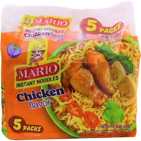 Noodles Κοτόπουλο Mario Έτοιμα Μικρογεύματα