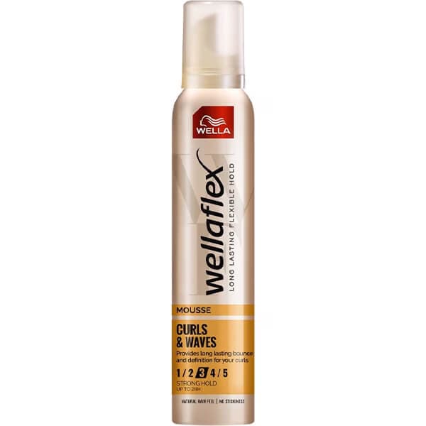 Αφρός Wellaflex Curls and Waves Φροντίδα Μαλλιών