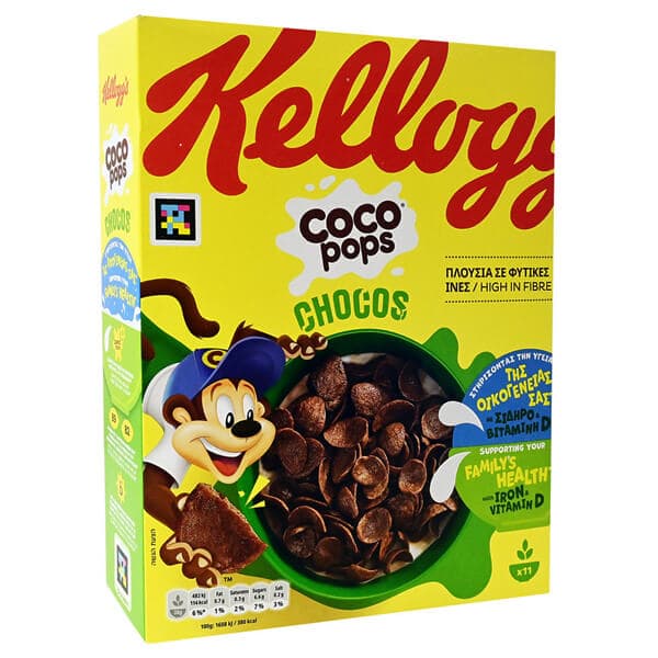 Coco Pops Choco Kellogg's Δημητριακά